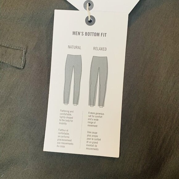 Exfficio Men’s Pants UPF30+ Kiawah Regular Size 42 Pebble Dark Green Outdoor NEW - Picture 7 of 16